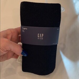 💐5/25 gap girls black tights leggings